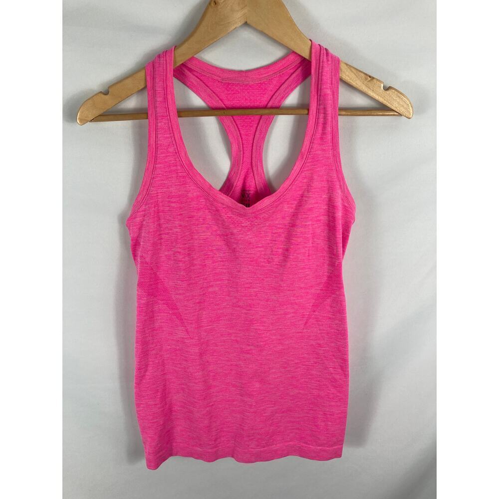 Victorias Secret Sport VSX Pink Racerback Fitted Activewear Tank Size Medium